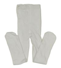 Bílé punčocháče Primark