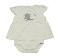 Bílé body s Dumbem a madeirou Disney