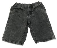 Antracitové riflové kraťasy C&A