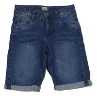 Tmavomodré riflové kraťasy alive