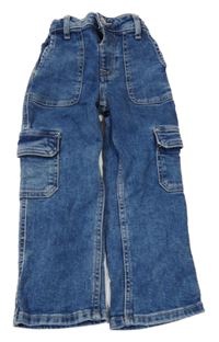 Tmavomodré cargo rifle Denim Co.