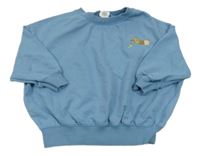 Modrá mikina s jezevčíkem 