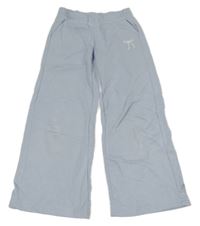 Světlemodré široké tepláky s mašlí H&M