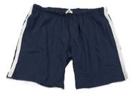 Tmavomodro-bílé bavlněné kraťasy Kiki&Koko