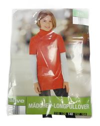 Nové - Červená svetrová tunika s rolákem Alive