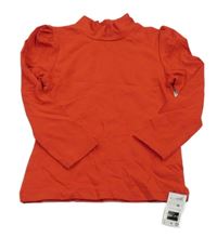 Nové - Červené triko se stojáčkem Dunnes