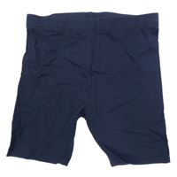 Tmavomodré elastické kraťasy Dunnes Stores