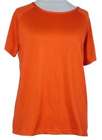 Dámské červené proužkované sportovní funkční tričko Workout 