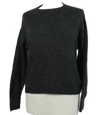 Dámský tmavošedý svetr H&M