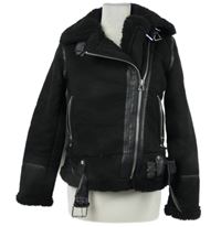 Dámský černý semišový zateplený křivák Zara 