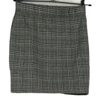 Dámská černo-bílá kostkovaná sukně Select 