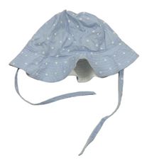 SVětlemodrý puntíkatý klobouk H&M