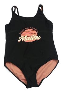 Černé plavky s potiskem Primark