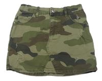 Army riflová sukně Denim Co.