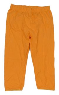 ORanžové capri legíny kids
