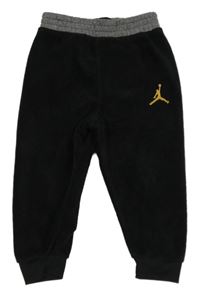 Černé fleecové tepláky Air Jordan