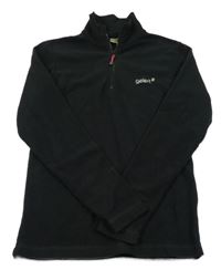 Černá fleecová funčkní mikina Gellert