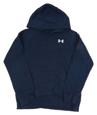 Tmavomodrá mikina s kapucí Under Armour