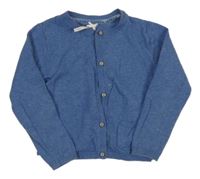 Modrý propínací svetr Next