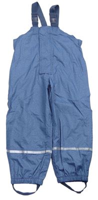 Modré šusťákové laclové kalhoty Impidimpi