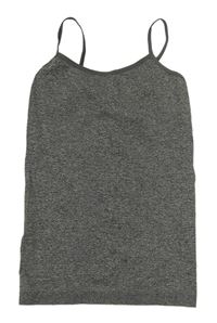Šedý melírovaný sportovní top 
