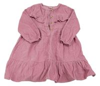 Růžové manšestrové šaty LC Waikiki