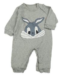 Šedý melírovaný overal Buggs Bunny