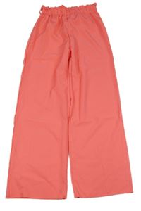 Růžové lehké kalhoty