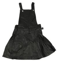 Černá koženková laclová sukně Primark