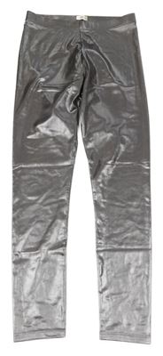 Šedé lesklé legíny F&F