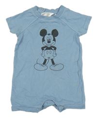 Světlemodrý letní overal s Mickeym H&M