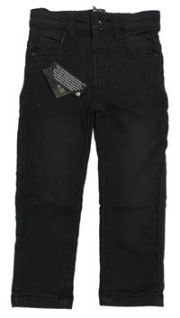 Nové - černé skinny teplákové rifle St. Bernard