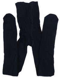 Tmavomodré punčocháče PRIMARK