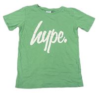 Zelené tričko s logem Hype 