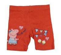 Jahodové elastické kraťasy s Peppou a cupcakes