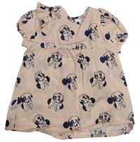 Růžová halenka s Minnie a volánky Disney