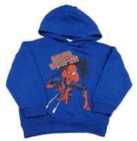 Safírová mikina se Spidermanem a kapucí Primark