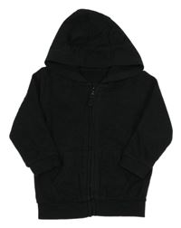 Černá propínací mikina s kapucí George