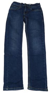 Modré slim taper rifle Levi´s