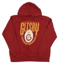 Vínová fotbalová mikina s kapucí - Galatasaray Istanbul LC Waikiki