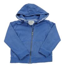 Modrá propínací mikina s kapucí M&S