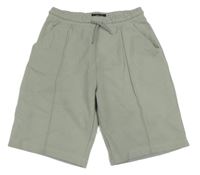 Světlezelené teplákové kraťasy Next