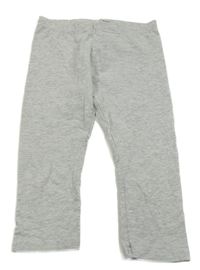 Šedé melírované capri legíny Y.F.K.