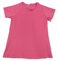 Neonově růžové sportovní tričko H&M