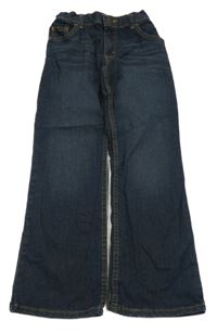 Tmavomodré boot cut rifle Wrangler