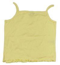 Žlutý crop top zn. George