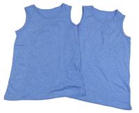 2set - 2x Modré tílko zn. Primark