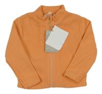 Nové - Oranžová fleecová funkční propínací mikina Mountain Warehouse