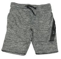 Šedé melírované teplákové kraťasy Primark