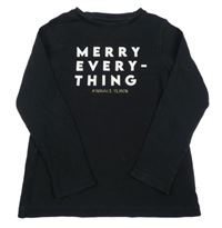 Černé triko s nápisem George